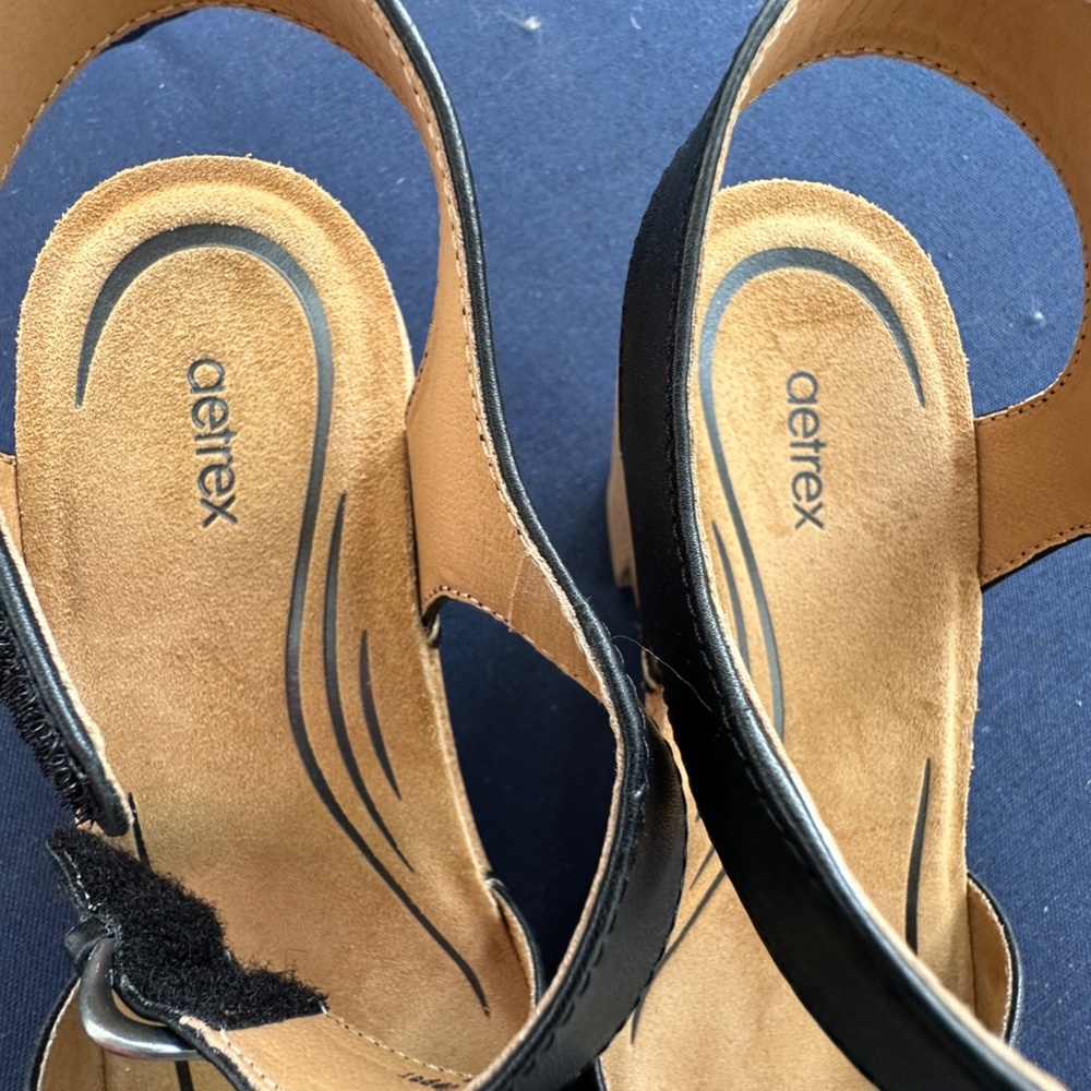 Aetrex Tory Sandals New - Picture 4 of 5